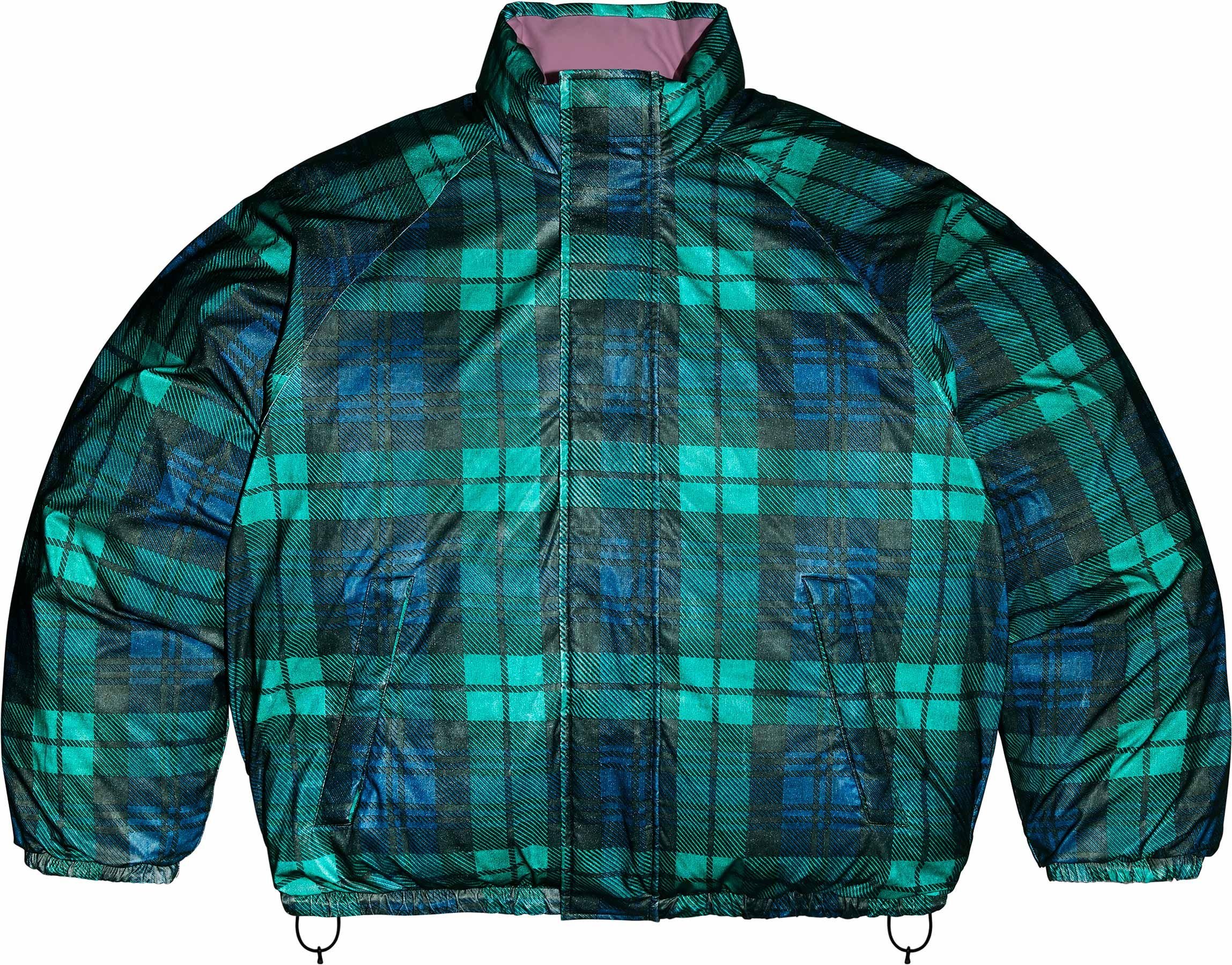 Reversible Reflective Down Puffer Jacket view 2